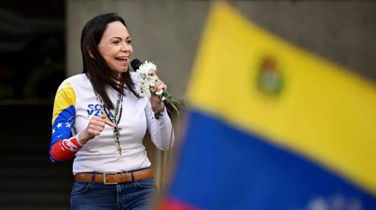 La opositora venezolana María Corina Machado ya está en Oslo