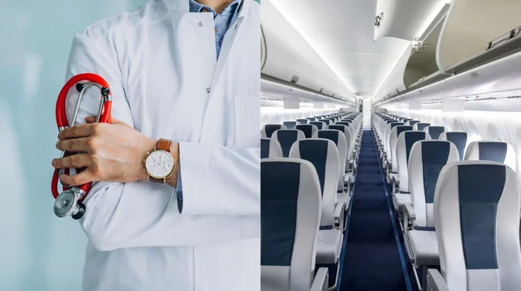 Médico anestesiólogo salva vida durante un vuelo a Torreón