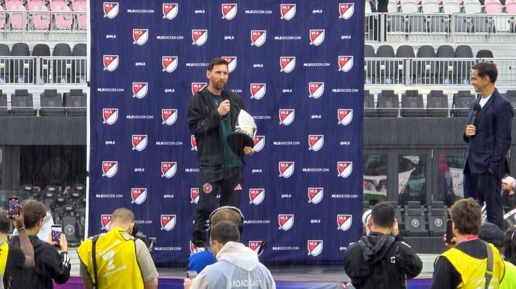 Messi recibe el MVP de la MLS por segundo año consecutivo