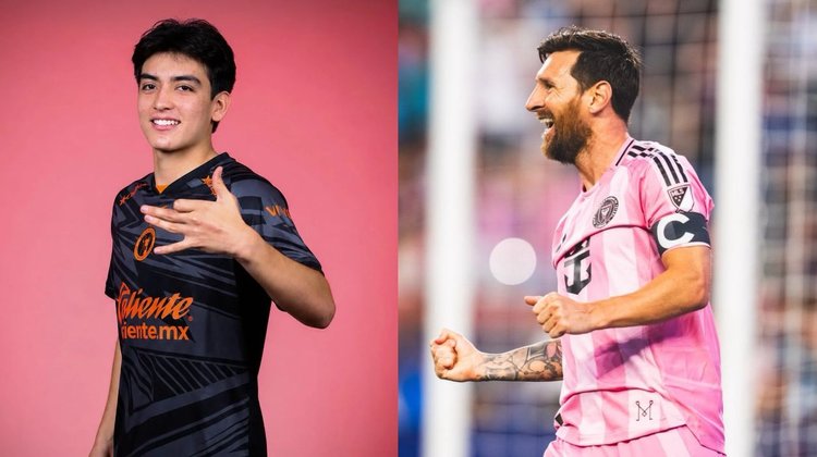 Gilberto Mora agradece a Messi por elección de estrella emergente