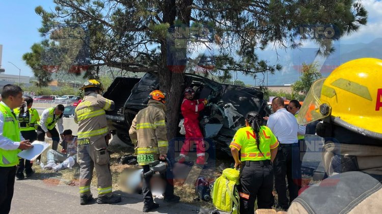  Muere un hombre en choque contra árbol en la Carretera Nacional
