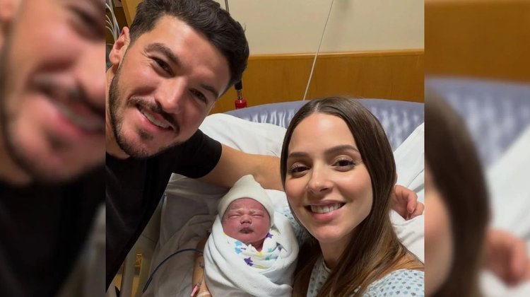 ¡Nació Raquel! Tercera hija de Samuel García y Mariana Rodríguez