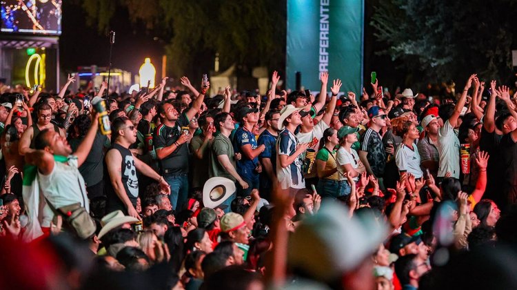 Llaman a vivir en paz el partido México vs Inglaterra