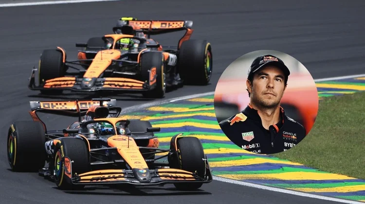 Norris lidera sprint del GP de Brasil; lugar 8 para 'Checo'
