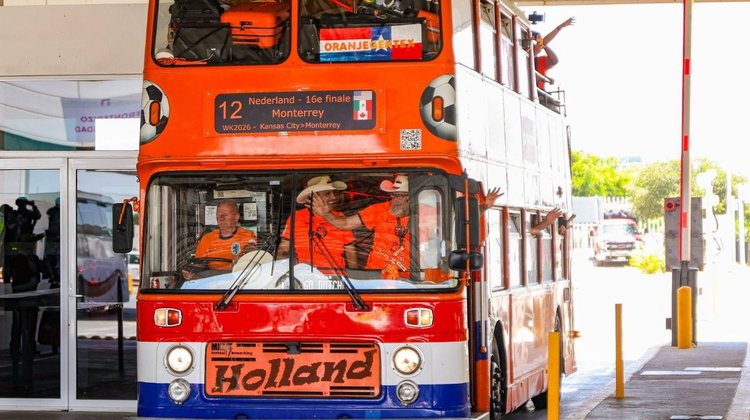 Nuevo León recibe 'Ola Naranja' en Aduana Gloria-Colombia