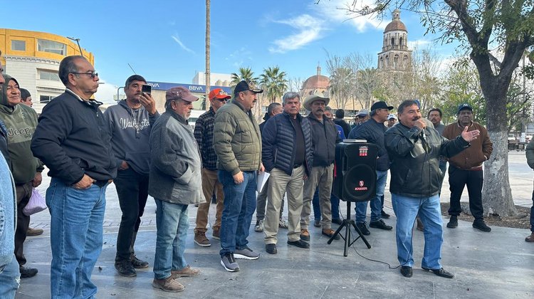 Concretan obreros de AHMSA marcha a la Ciudad de México