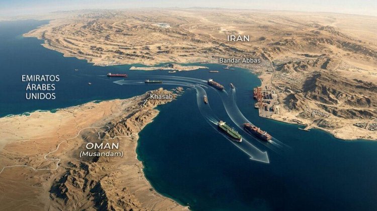 Irán dice que Ormuz 'seguirá cerrado' hasta que EUA ya no ataque