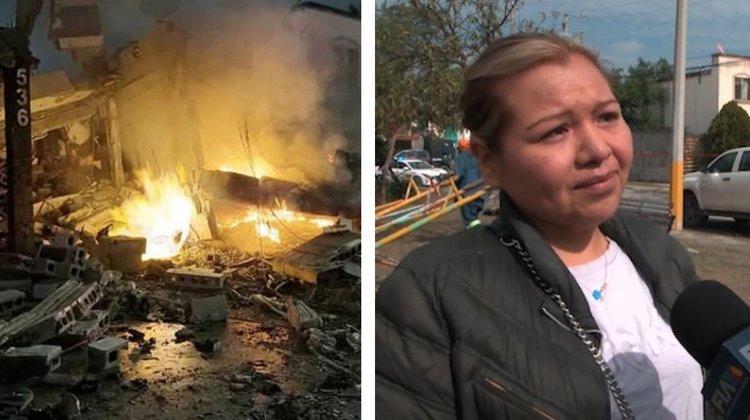 Pareja se va a cenar y su casa queda destruida por explosión
