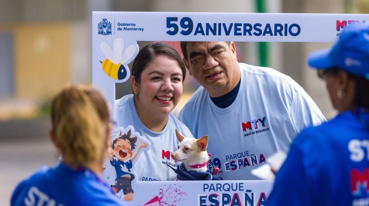 Parque España festeja 59° aniversario con actividades recreativas