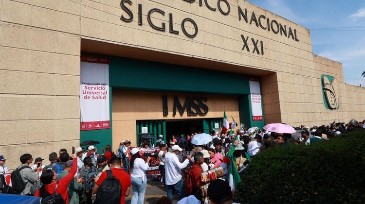 Fuerza personal del IMSS a nueva negociación salarial