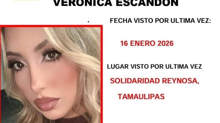 Localización de Verónica Escandón desata críticas 
