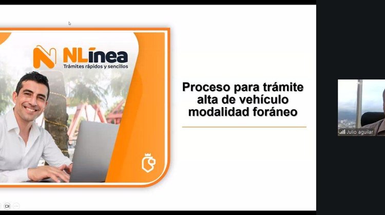Impulsa Nuevo León trámite virtual de placas foráneas