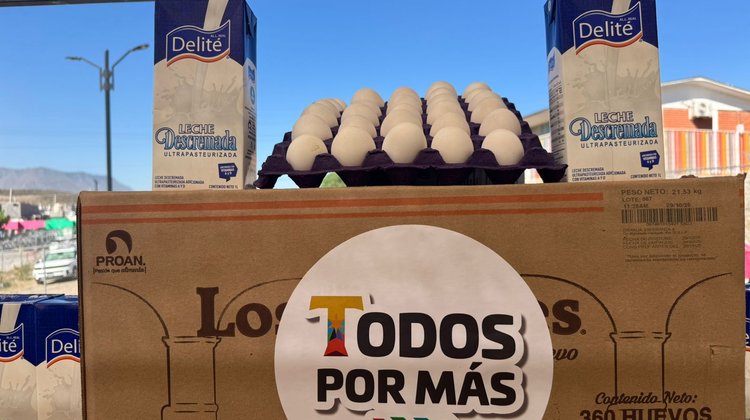 Invierte Coahuila más de 800 mdp en programa de huevo y leche