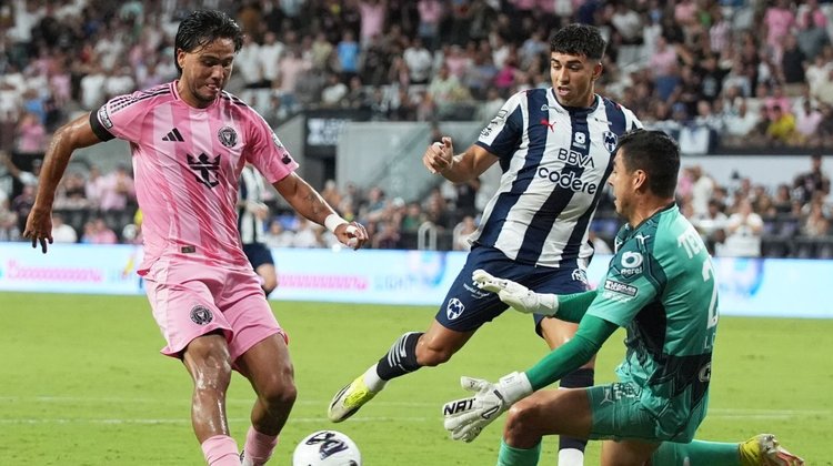 ¡Rossi al rescate! Rayados vence a Inter Miami en la Leagues Cup