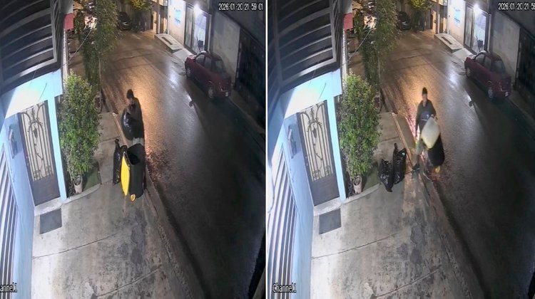 Video: Exhiben a roba botes de basura en Colinas de Topo Chico