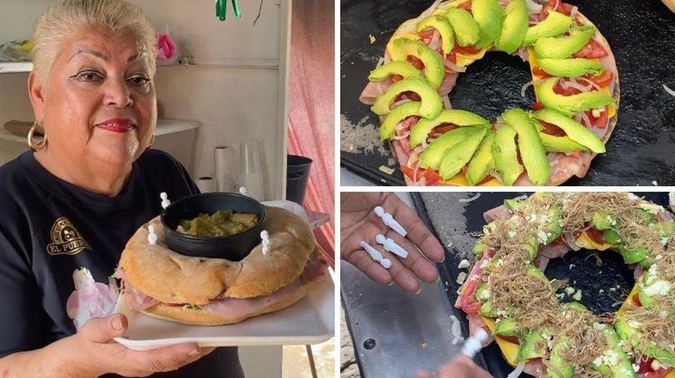 Crean en Tampico 'rosca de la barda' para celebrar Día de Reyes