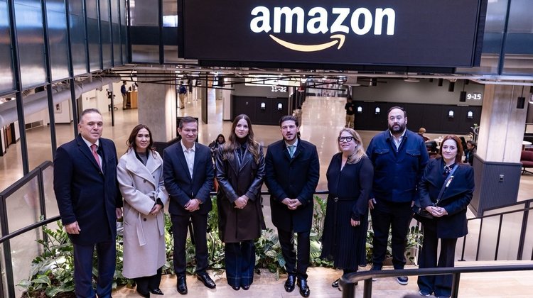Refuerza Nuevo León alianza estratégica con Amazon 