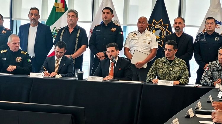 Presume Samuel García que NL lidera siete rubros de seguridad