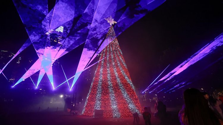 San Pedro recibirá el 2026 con show de luces en el Rufino Tamayo 