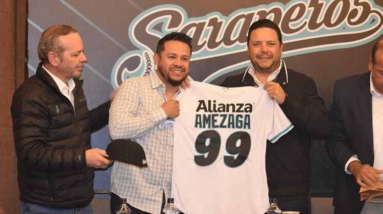 Presentan Club Saraperos de Saltillo nuevo manager 