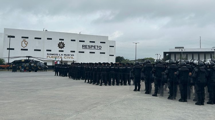 Se gradúan 133 nuevos cadetes de Fuerza Civil; suman 6,500 