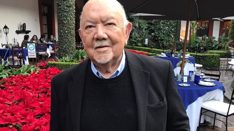 Sergio Corona sufrió un infarto a sus 94 años