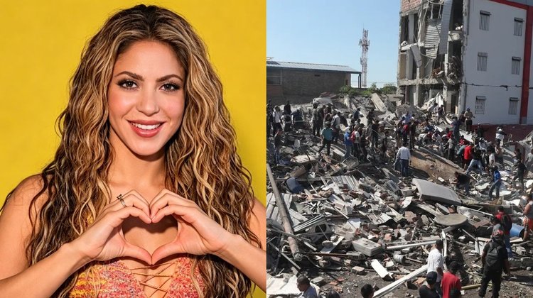 Shakira recosntruirá escuelas afectadas por terremoto en Colombia