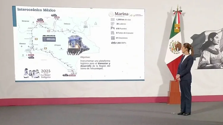 Planea México concluir Corredor Interoceánico a mediados de 2026