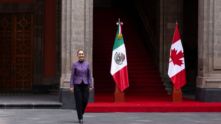 Sheinbaum anuncia visita de empresarios canadienses a México