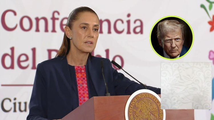 Niega Sheinbaum que Trump esté detrás de campaña contra México
