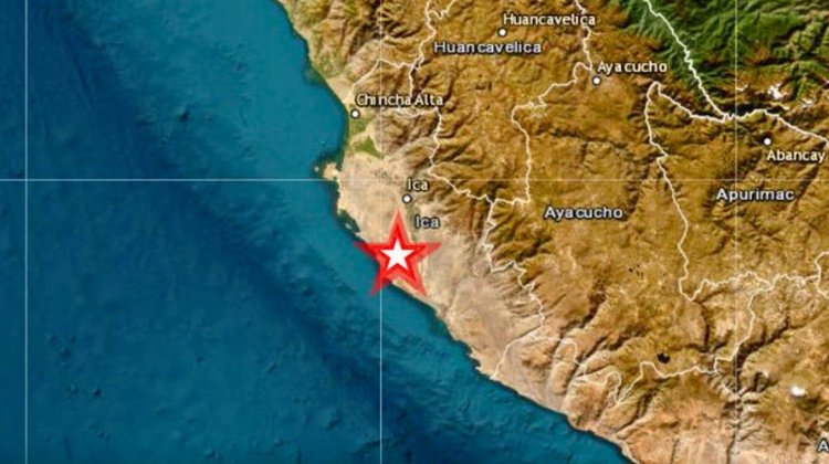 Un sismo de magnitud 6.1 sacude el sur y centro de Perú
