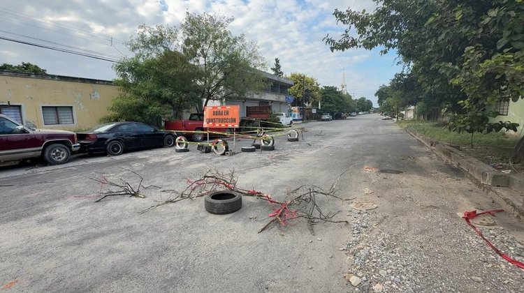 Colapsa drenaje en Ciudad Victoria por aparición de 'cráteres'
