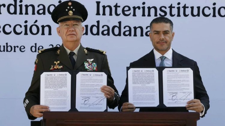 SSPC y Sedena firman convenio para fortalecer inteligencia