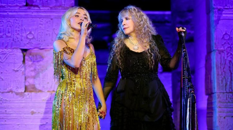 Sabrina Carpenter y Stevie Nicks sorprenden con histórico dueto