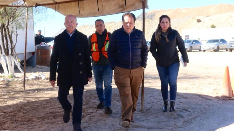 Supervisan autoridades recuperación de cuerpos en Pinabete