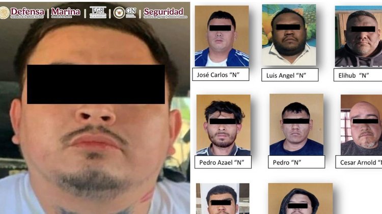 Confirman detención de nueve miembros del Cártel del Golfo