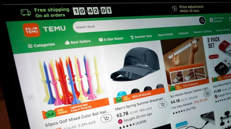 UE investigará a Temu por venta de productos ilegales