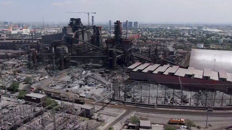 Presume Ternium ser limpio; deja tiradero a cielo abierto