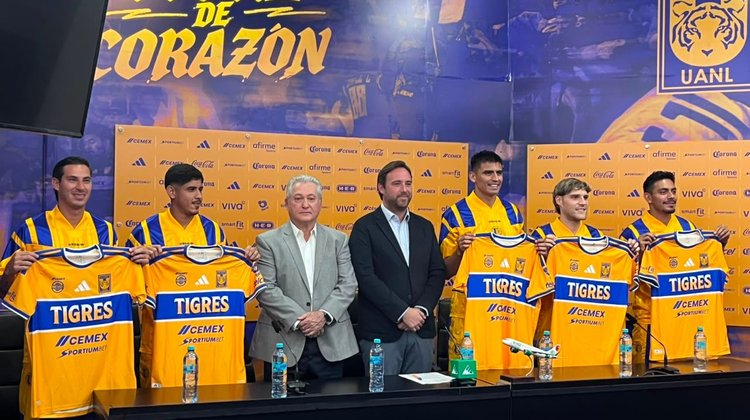 Presenta Tigres de forma oficial a refuerzos del Apertura 2026