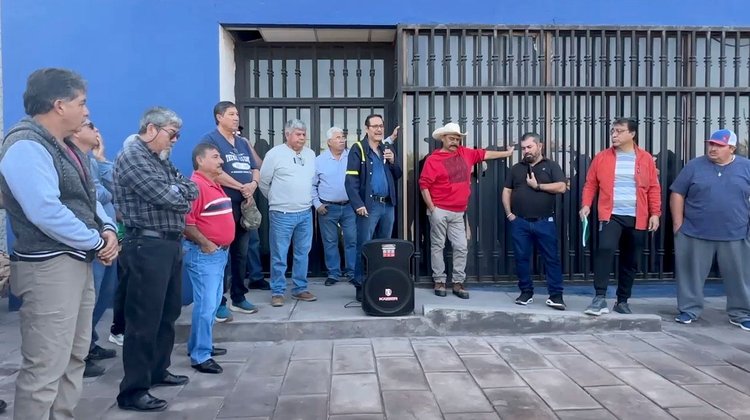 Exigen trabajadores de AHMSA audiencia con Claudia Sheinbaum