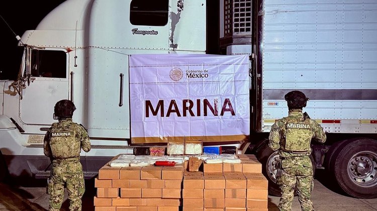 Autoridades aseguran más de media tonelada de droga en Sinaloa