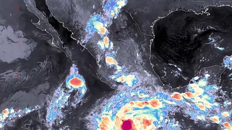 Trudy se intensifica a categoría 1 frente al Pacífico mexicano