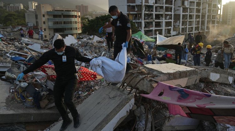 Venezuela alcanza 5,278 víctimas mortales por doble terremoto