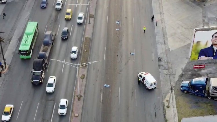 Siguen sin identificar a víctima de atropello en Santa Catarina