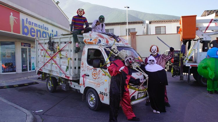 Lleva Servicios Públicos Guadalupe operativo 'Truco o Limpieza'