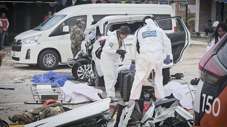 Familia regia pierde la vida tras fuerte choque en Cancún