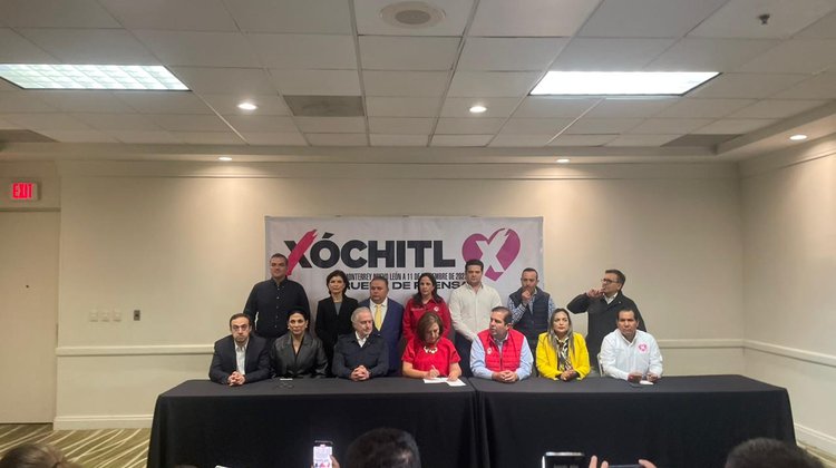 Xóchitl Gálvez promete invertir en agua y transporte en NL