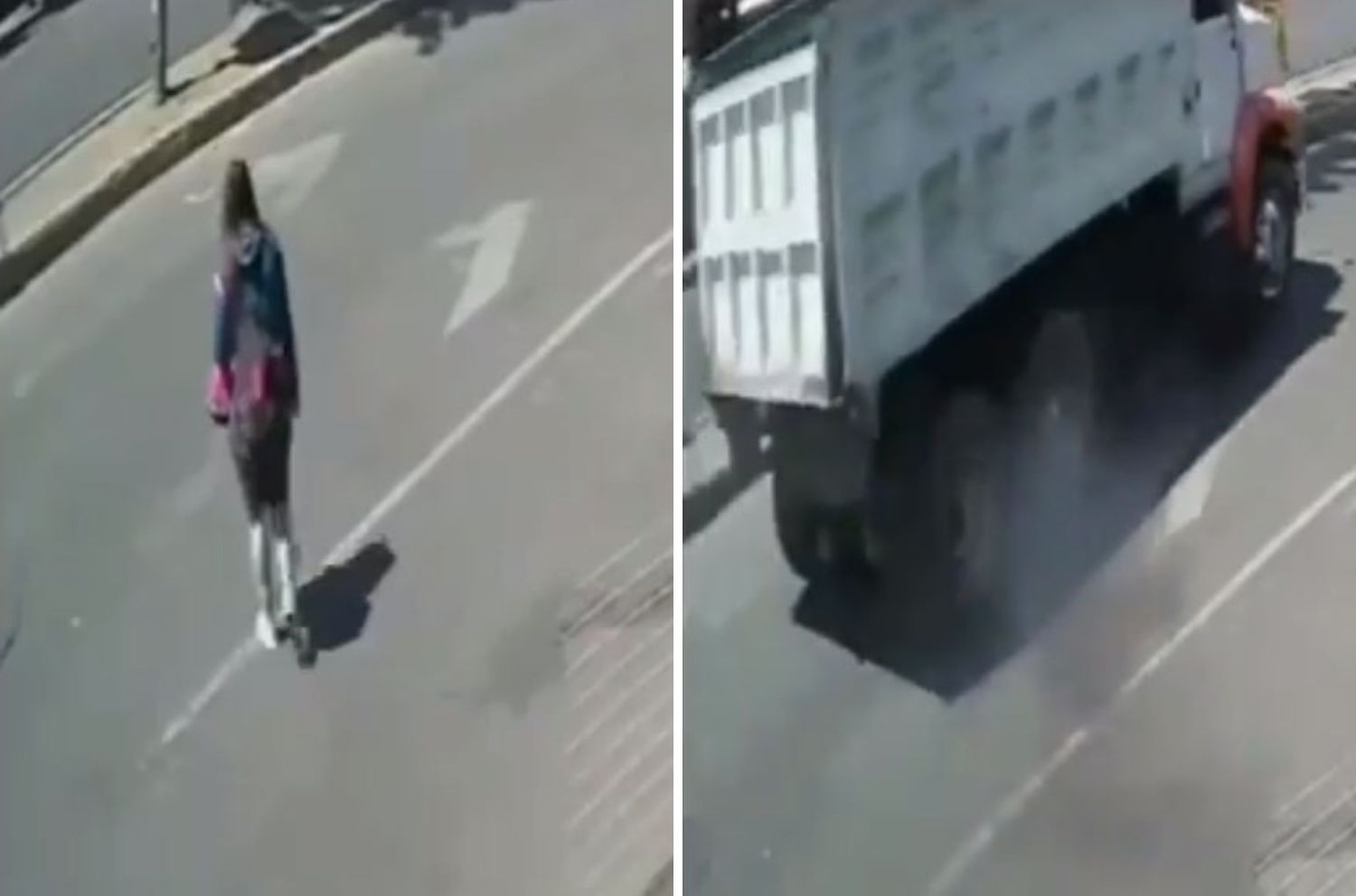 Camión de volteo atropella a mujer y se da a la fuga en CDMX
