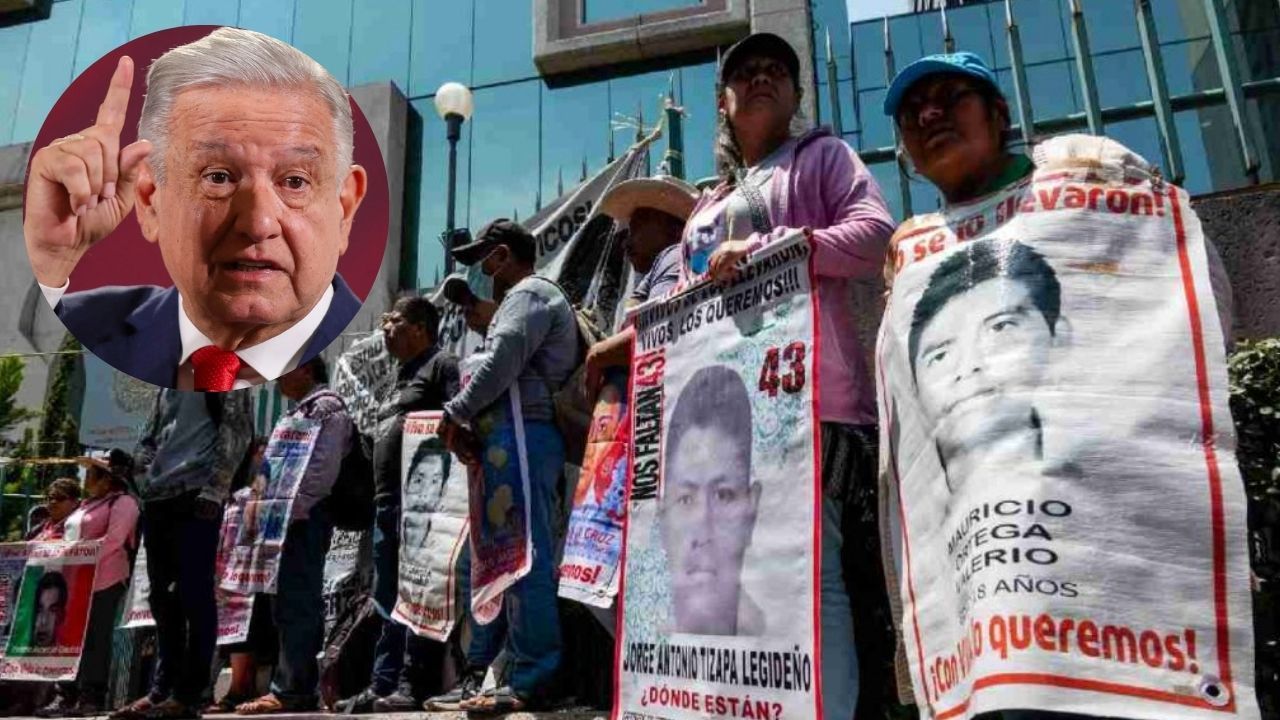 'Pago mi cuota de humillación': AMLO a padres de los 43