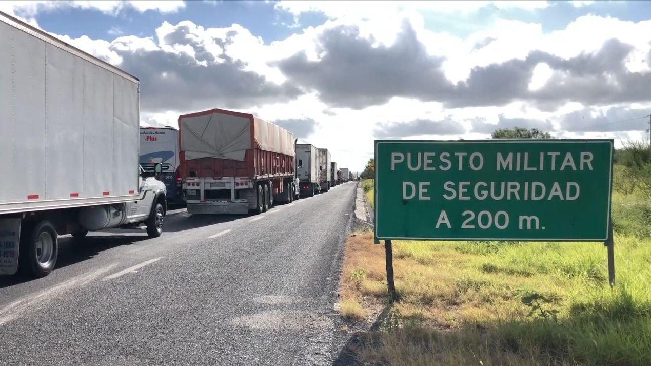 Castigan con retén ineficiente en vía a Reynosa